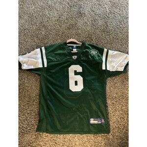 NY Jets Authentic Mark Sanchez #6 Reebok Jersey Size 52 **ON-FIELD REEBOK**